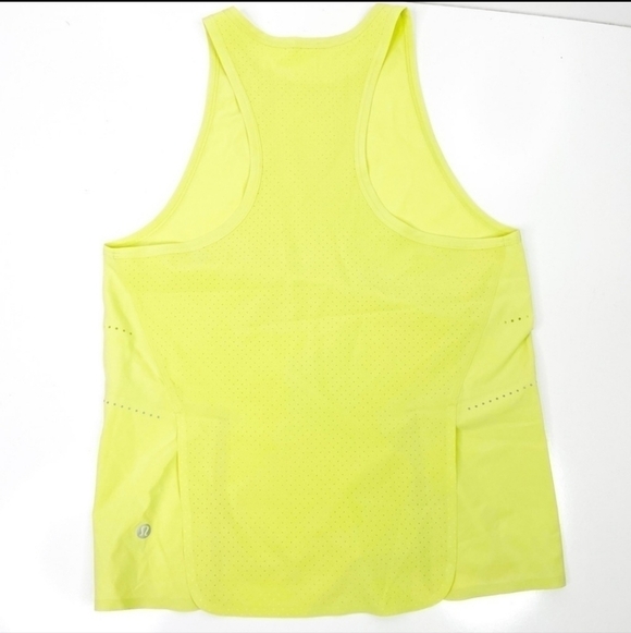 Lululemon Find Your Pace Tank Lemon Vibe Size 4. - Picture 6 of 12